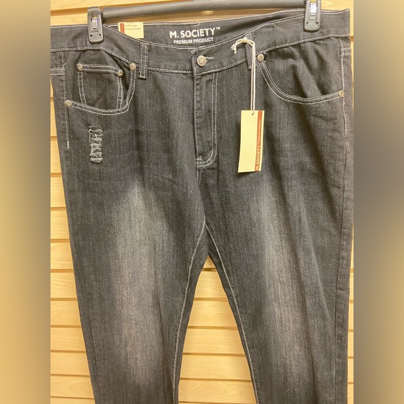 NEW M SOCIETY MEN FASHIONABLE PANTS SIZE 42 INSEAM 32 - Picture 3 of 9